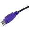 Cable especial commutador KVM VGA PS2 tipus HD15 MiniDIN 5m