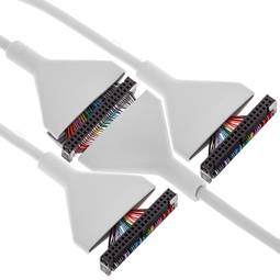 Cable Dades IDE Enrotllat 55cm (3xIDC40H)