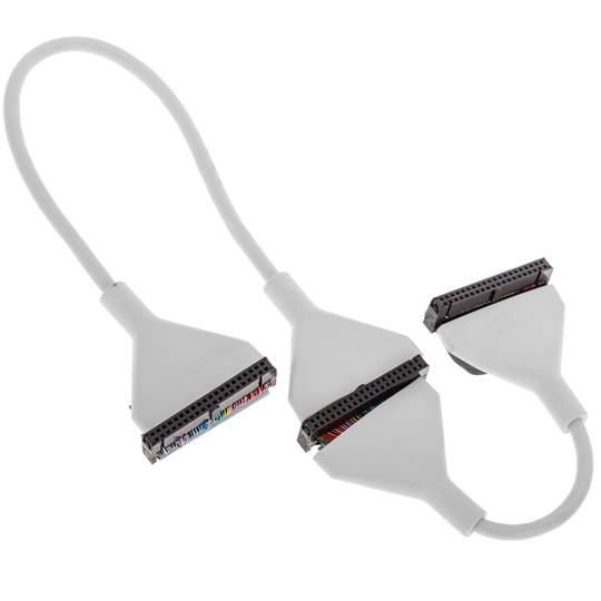 Kabel danych IDE zwinięty 55 cm (3xIDC40H)