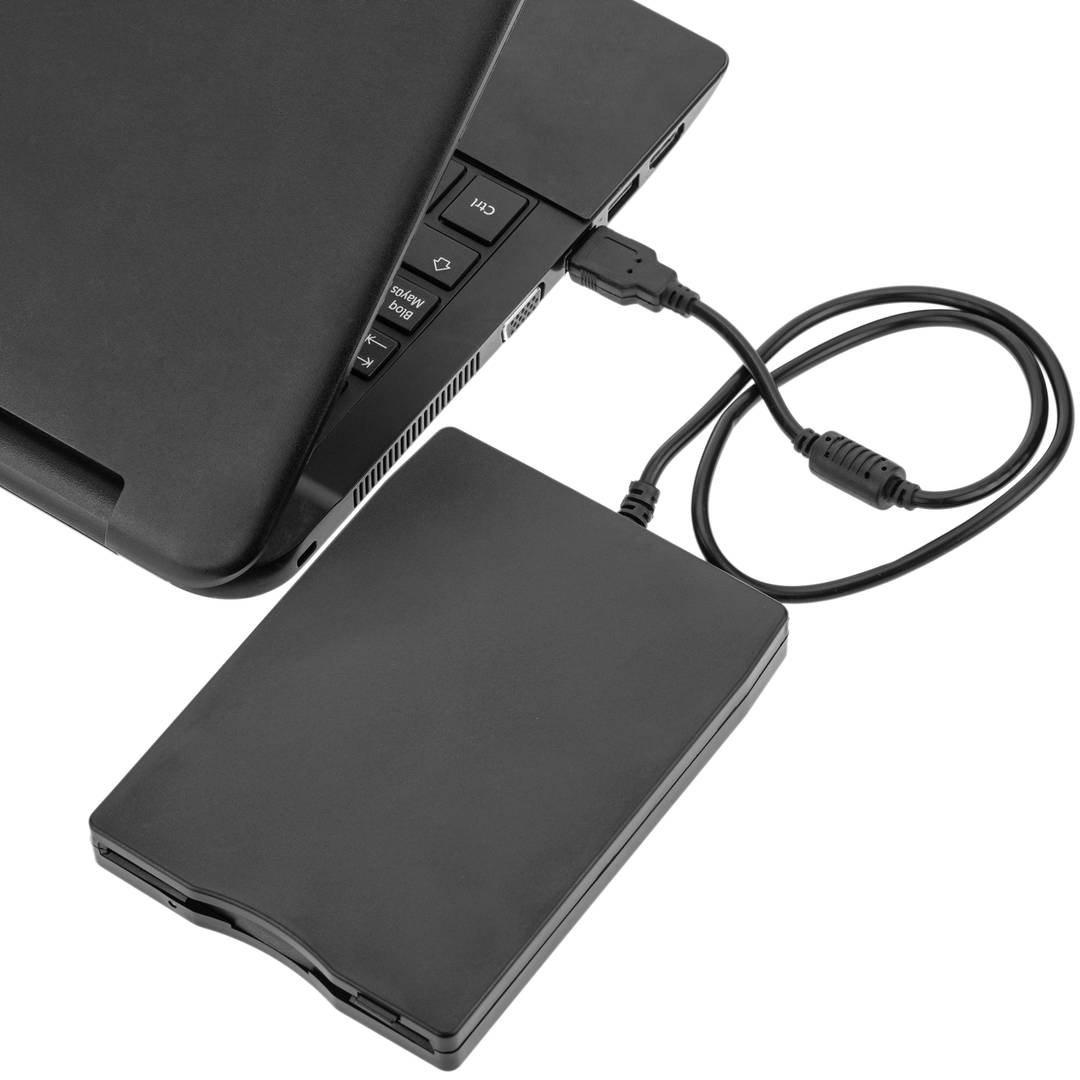 aelrsoch Disquetera Externa USB 3.5, Lector Disquetes USB, 1,44