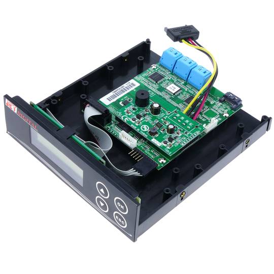 Duplicadora de CD y DVD con interface SATA 1 a 1