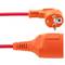 Netzkabel Elektrokabel Extender Schuko männlich zu weiblich 3 m rot