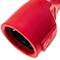 Extensor de cabo elétrico schuko macho para fêmea 5 m vermelho