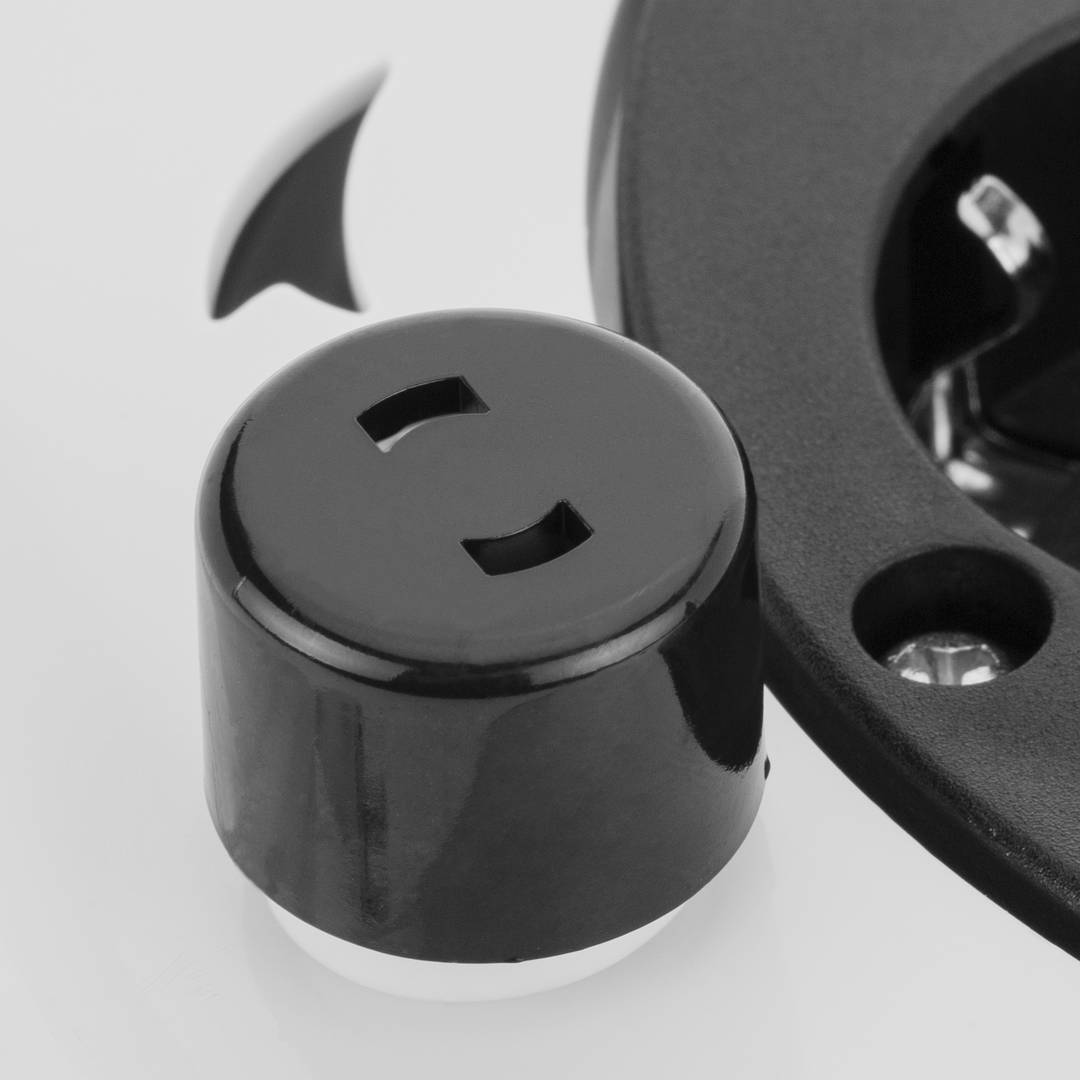 Elektrische Kabelaufwicklung von 4 Schuko von 10 m