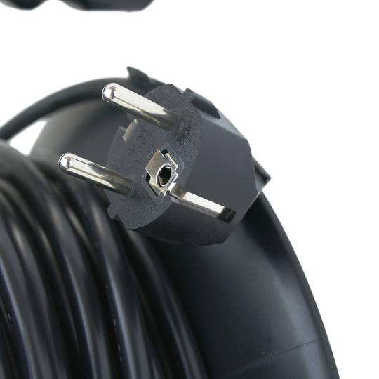 Cabo eléctrico bobinas 4 schuko de 50 m