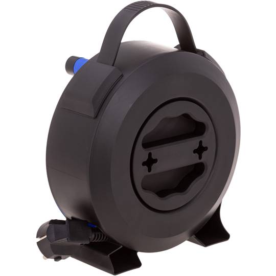 Enrouleur de câble d'extension avec protection thermique de 4 Schuko 5m