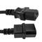 Cable de alimentación eléctrico IEC-60320 C13 a C14 de 15 m