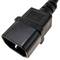 Cable de alimentación eléctrico IEC-60320 C13 a C14 de 15 m