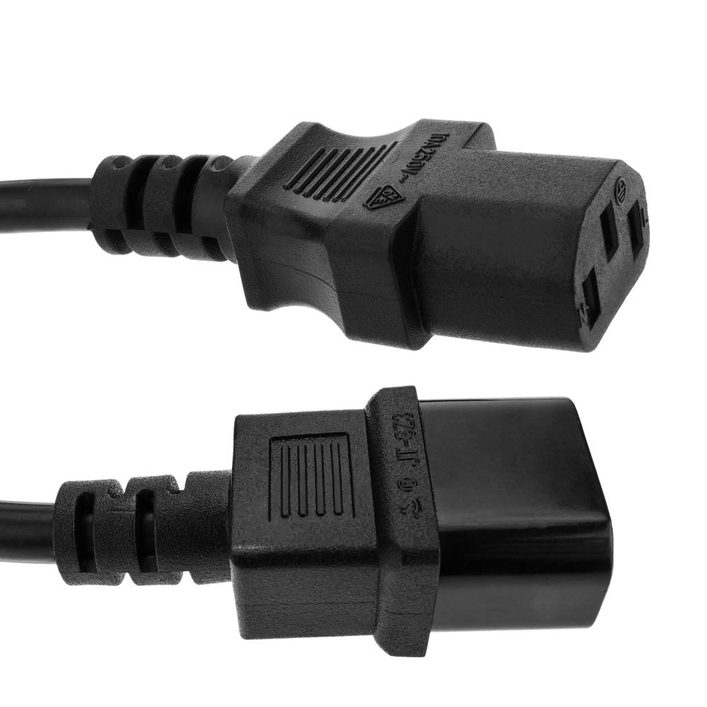 Lindy S-Conn 30470 Cable alargador IEC 320 EN 60320 C13 hasta IEC 320 EN 60320 C14, 50 cm 