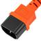 Câble d'alimentation IEC60320 C13 à C14 rouge 5m