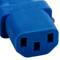 Cabo elétrico IEC60320 C13 a C14 azul 3m