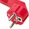Cavo di alimentazione IEC60320 C13 schuko a strati di colore rosso da 1,8 m