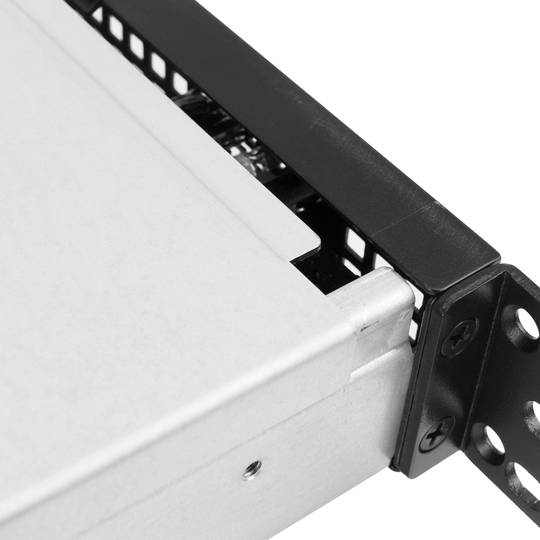 Caixa rack19 IPC ATX 1U F650mm 4x3.5 RackMatic