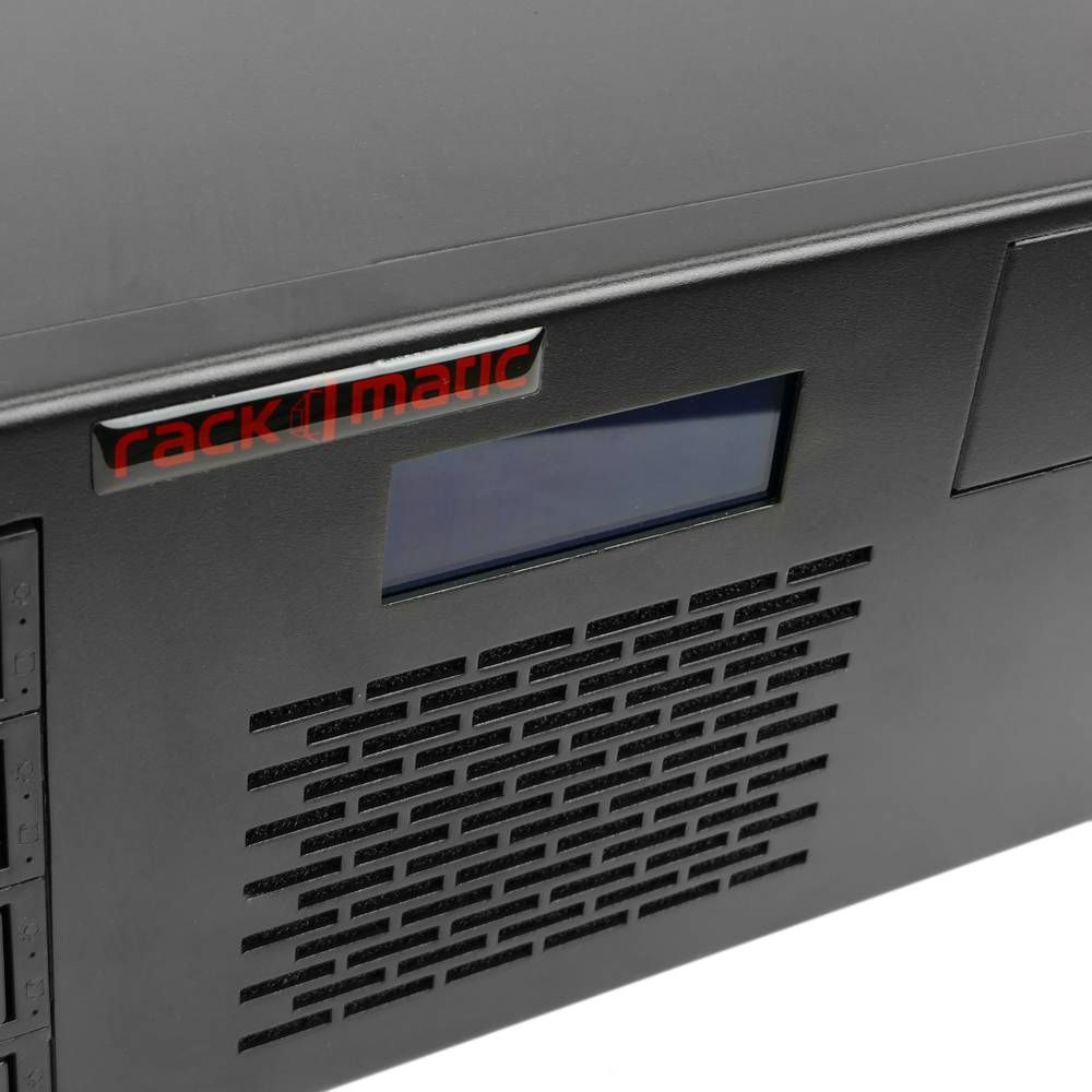 Server case rackmount chassis 19 inch IPC microATX ATX 3U 2x5.25 inch 5x3.5 inch depth 400mm