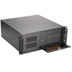 Caixa chassis rack 19" IPC microATX ATX 4U 3x5.25" 7x3.5" profundidade 450mm