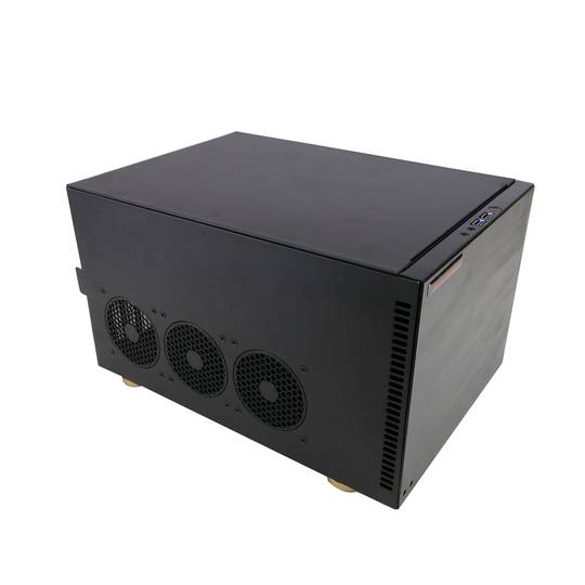 ATX Cubic Box 4 wymienne dyski twarde SATA z kablem zasilającym