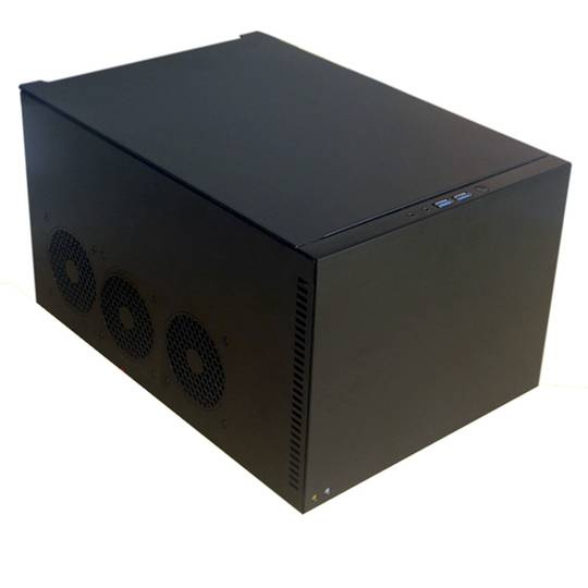 Caja mini-ITX DTX de 320x250x220mm