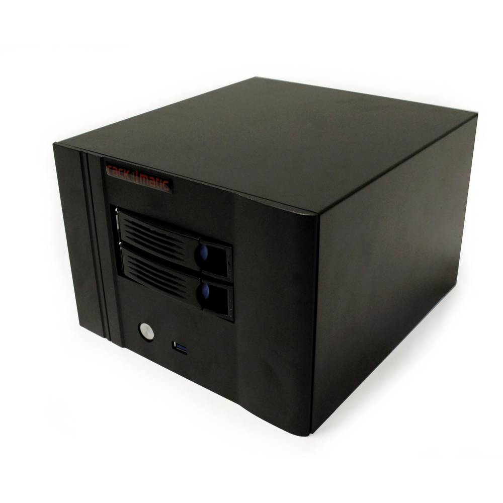 Mini ITX kubische Schachtel mit 2 SATA HDD 220x154x245mm