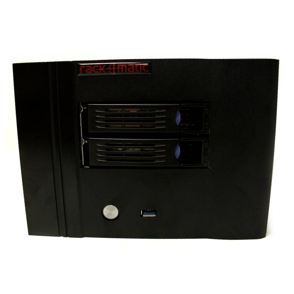 Mini ITX kubische Schachtel mit 2 SATA HDD 220x154x245mm