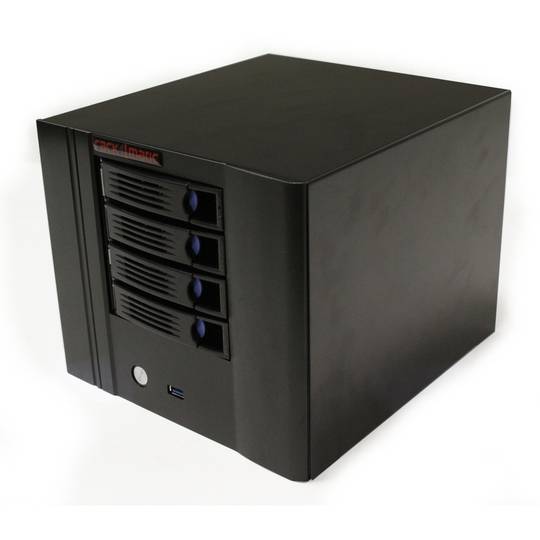 Boîte mini ITX cubique avec 4 disque dur SATA 220x154x245mm