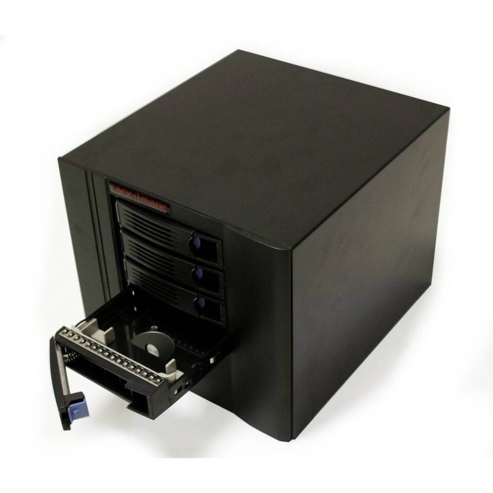 Boîte mini ITX cubique avec 4 disque dur SATA 220x154x245mm