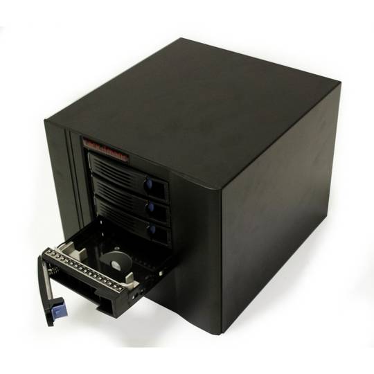 Boîte mini ITX cubique avec 4 disque dur SATA 220x154x245mm