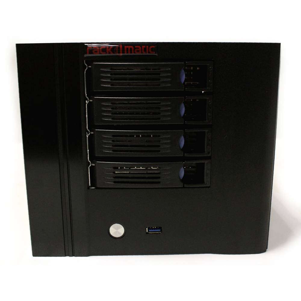 Boîte mini ITX cubique avec 4 disque dur SATA 220x154x245mm