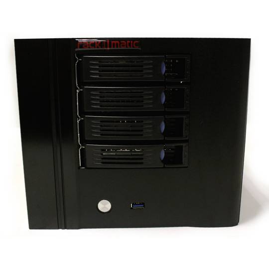Boîte mini ITX cubique avec 4 disque dur SATA 220x154x245mm