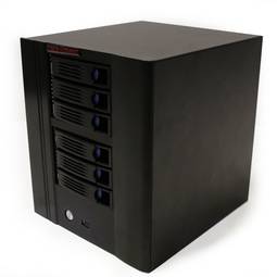 Mini sześcienne pudełko ITX z 6 dyskami HDD-SATA 220 x 154 x 245 mm