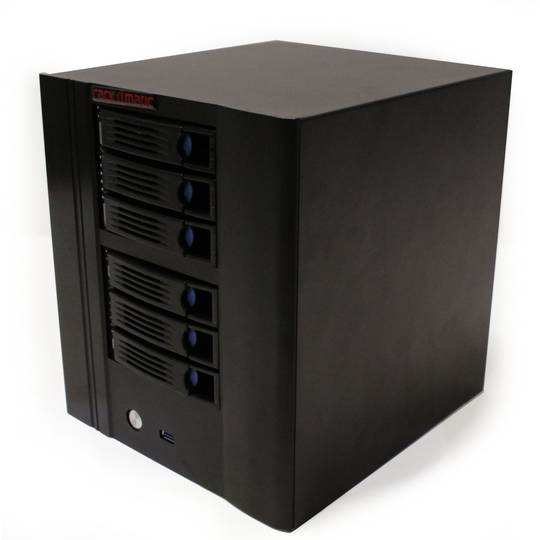 Scatola mini ITX cubica con 6 HDD-SATA 220x154x245mm