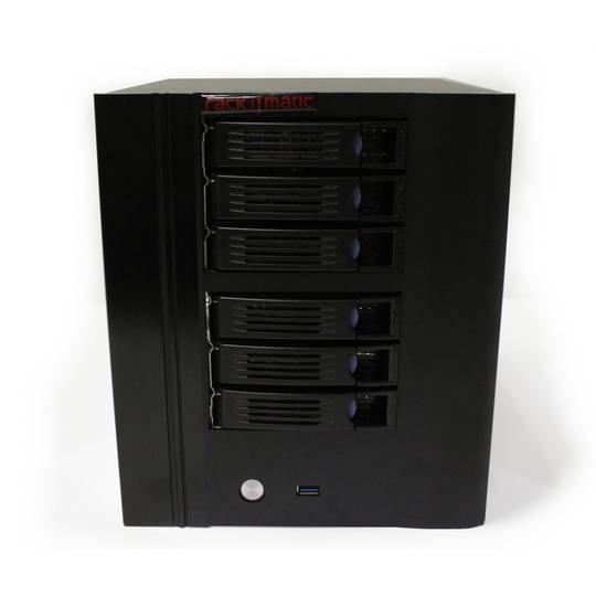 Scatola mini ITX cubica con 6 HDD-SATA 220x154x245mm