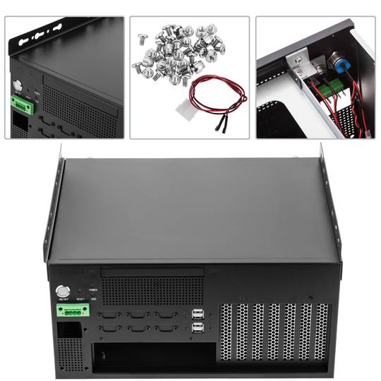 ATX Wall Mount Enclosure with 7 Expansion Bays