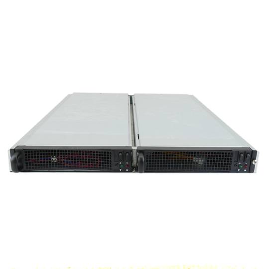 Rack19 ATX 1U F545 4x3.5 2 Atom Mini-ITX rimovibile dal Rackmatic