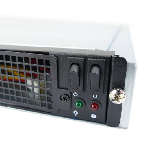 Rack19 ATX 1U F545 4x3.5 2 Atom Mini-ITX rimovibile dal Rackmatic