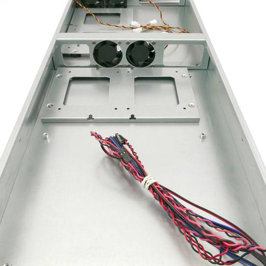 Caixa ATX rack 1U F545 2x3.5 per CK81-CK82 de RackMatic