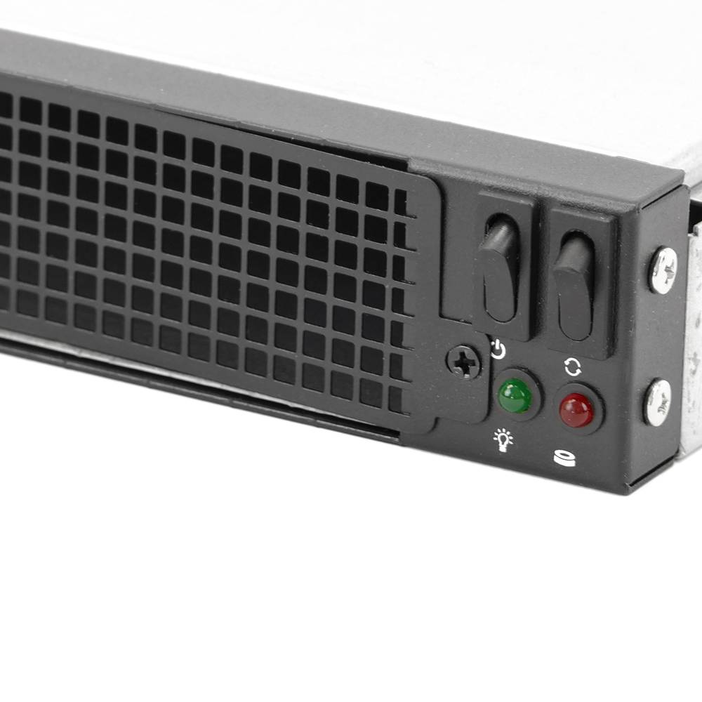 Caixa ATX rack 1U F545 2x3.5 per CK81-CK82 de RackMatic