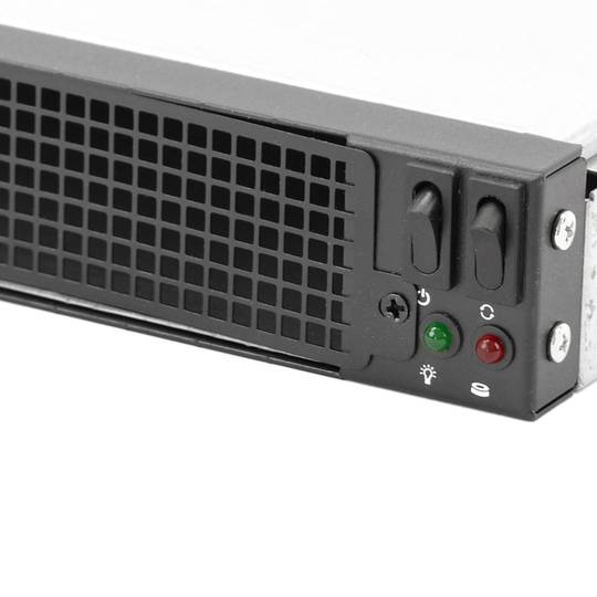 Caixa ATX rack 1U F545 2x3.5 per CK81-CK82 de RackMatic