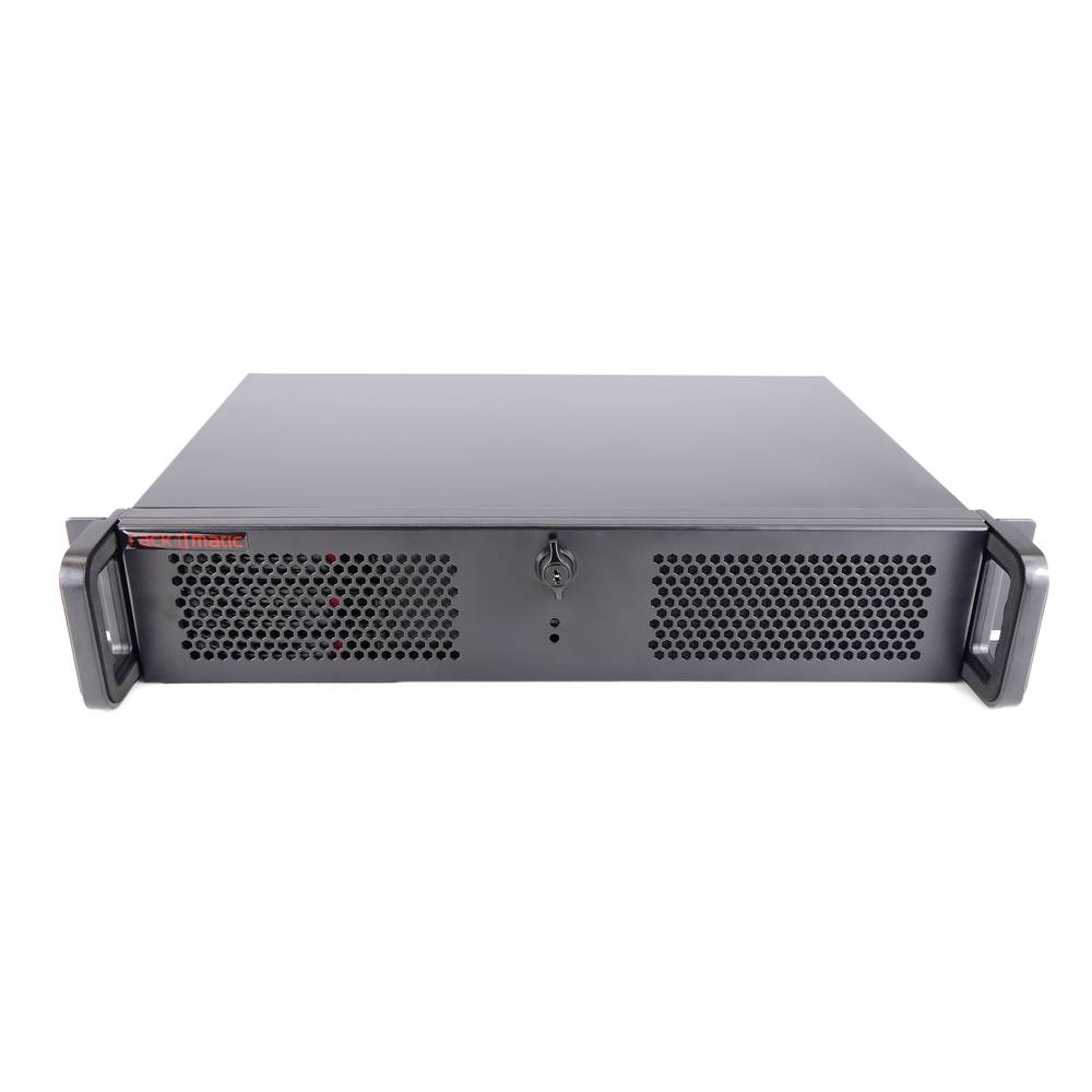 Rack19 IPC 2U ATX Caso 3x3.5 F280mm RackMatic