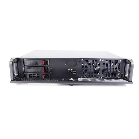Rack19 IPC 2U ATX Caso 3x3.5 F280mm RackMatic