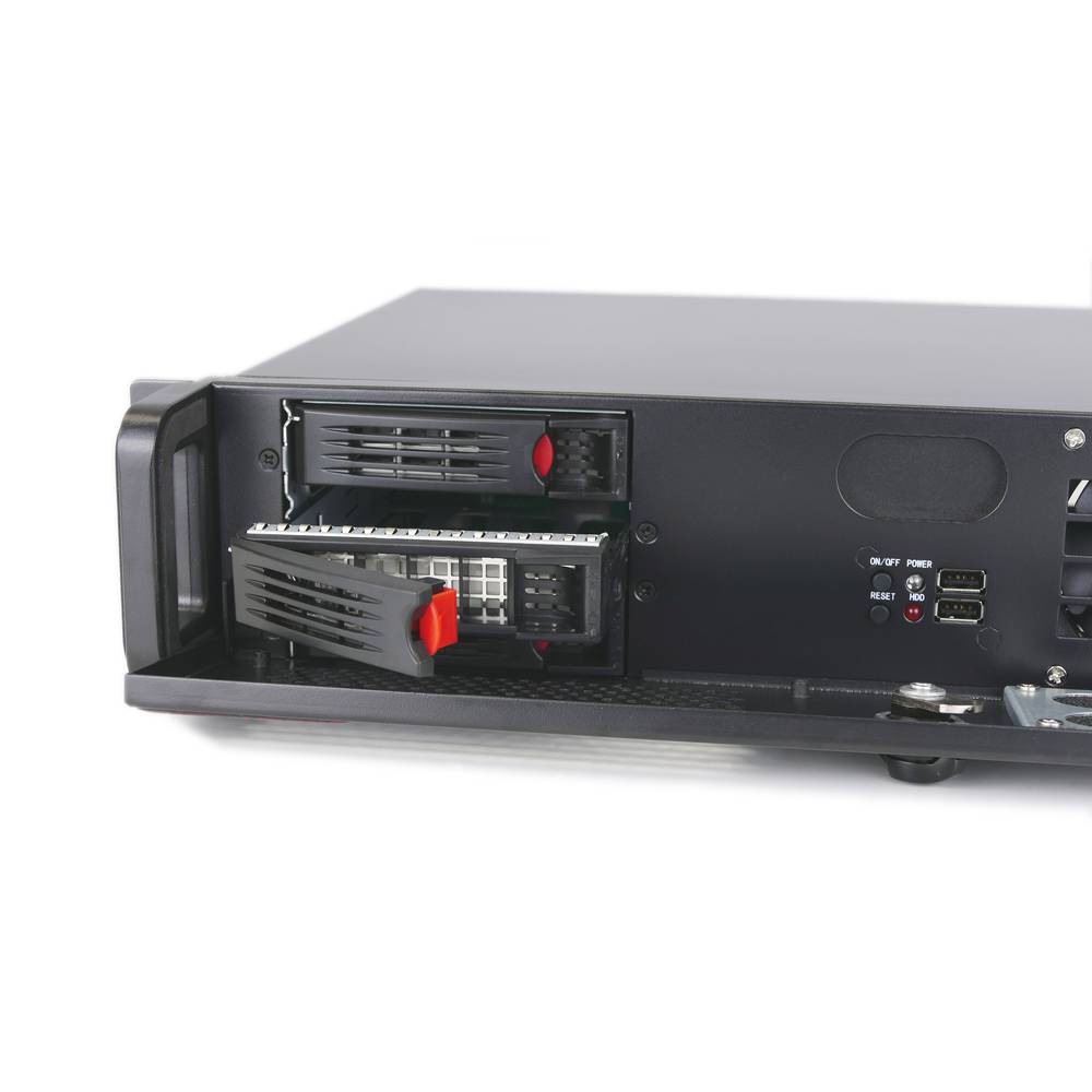 Rack19 IPC 2U ATX Caso 3x3.5 F280mm RackMatic