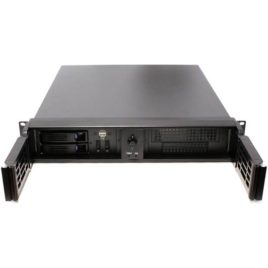 Rack19 Box IPC 2U ATX 1x5.25 3x3.5 2x2,5 F480mm RackMatic