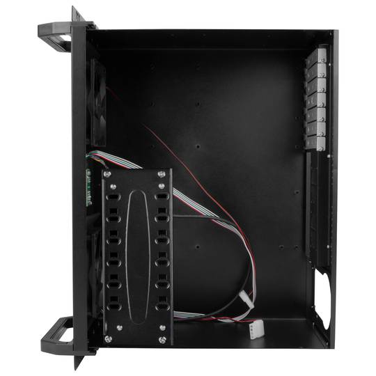 Lanberg SC01-3504-10B 4U Czarna obudowa Rack z 2 wentylatorami 2,5/3,5