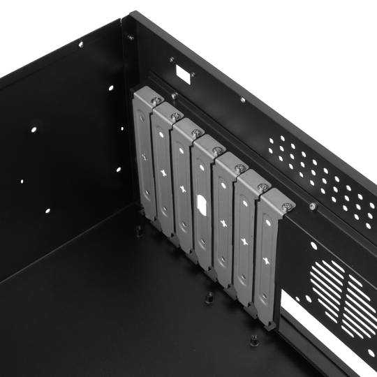 Lanberg SC01-3504-10B 4U Czarna obudowa Rack z 2 wentylatorami 2,5/3,5