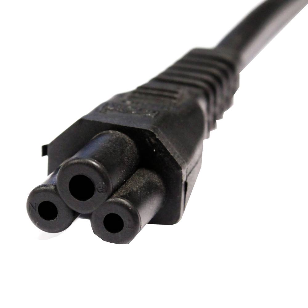 Fil électrique norme britannique BS 1363-1-IEC-60320-C5 3m noir