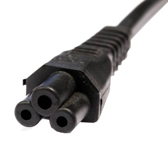 Fil électrique norme britannique BS 1363-1-IEC-60320-C5 3m noir