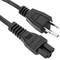 Elektrische kabel US NEMA-5-15P naar IEC-60320-C5 3m zwart