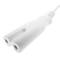 Cable eléctrico British Standard BS-1363-1 a IEC-60320-C7 de 1.8m blanco