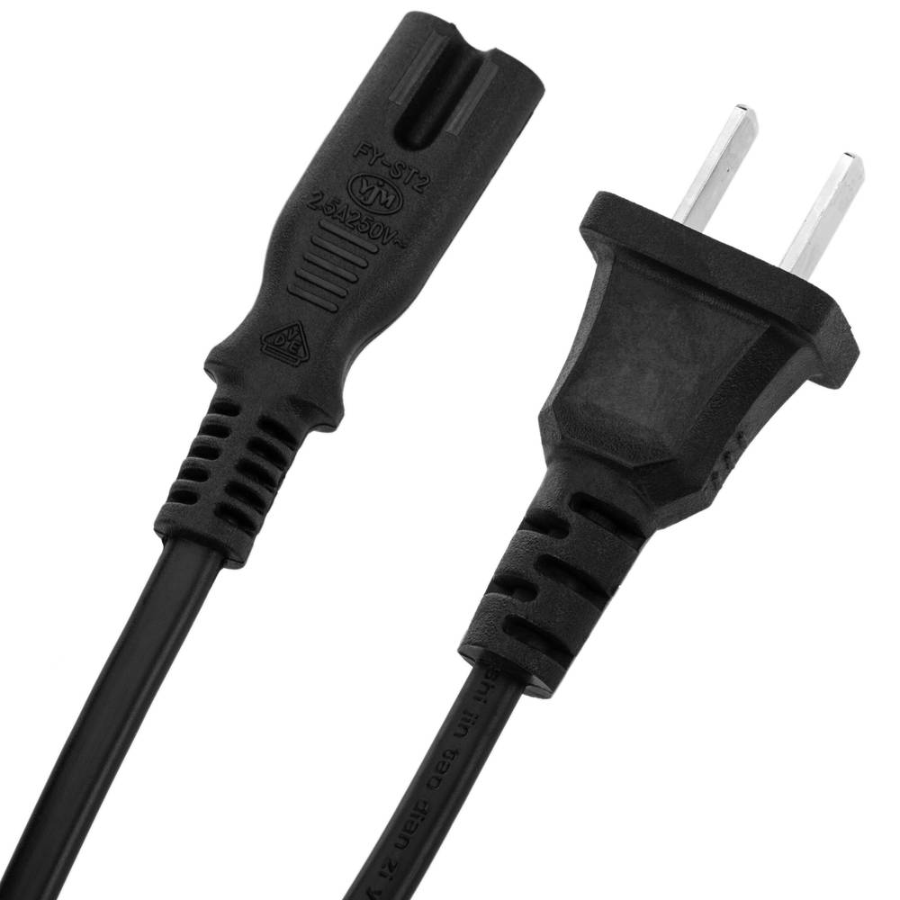 Cavo elettrico CN CPCS-CCC a IEC-60320-C7 1,8 m nero