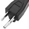 Cable eléctrico US NEMA-5-15P a IEC-60320-C13 de 3m negro