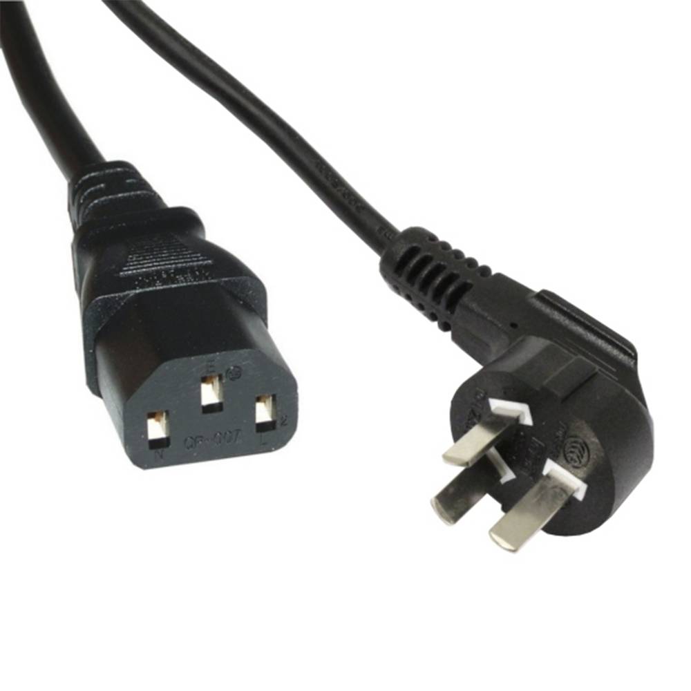 Cabo de alimentação CN CPCS-CCC IEC-60320-C13 1.8m preto